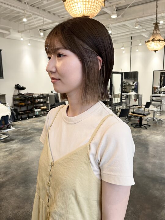 ミルクティーページ ミルクティーベージュ｜ヘアカタログ｜アリミノヘアカタログ