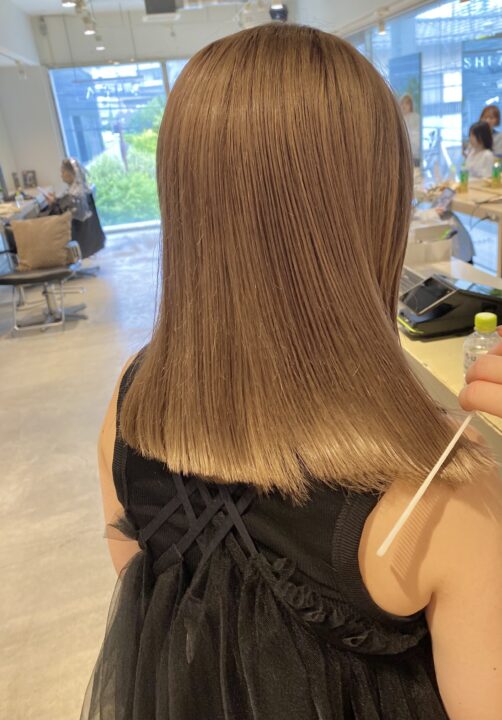 ミルクティーページ ミルクティーベージュ｜ヘアカタログ｜アリミノヘアカタログ｜IROTRIP